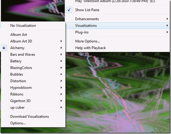 download visualizations for windows media player